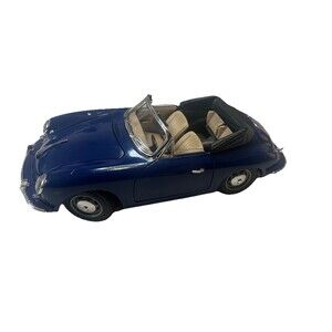 Burago 1961 Porsche 356B Cabriolet Blue